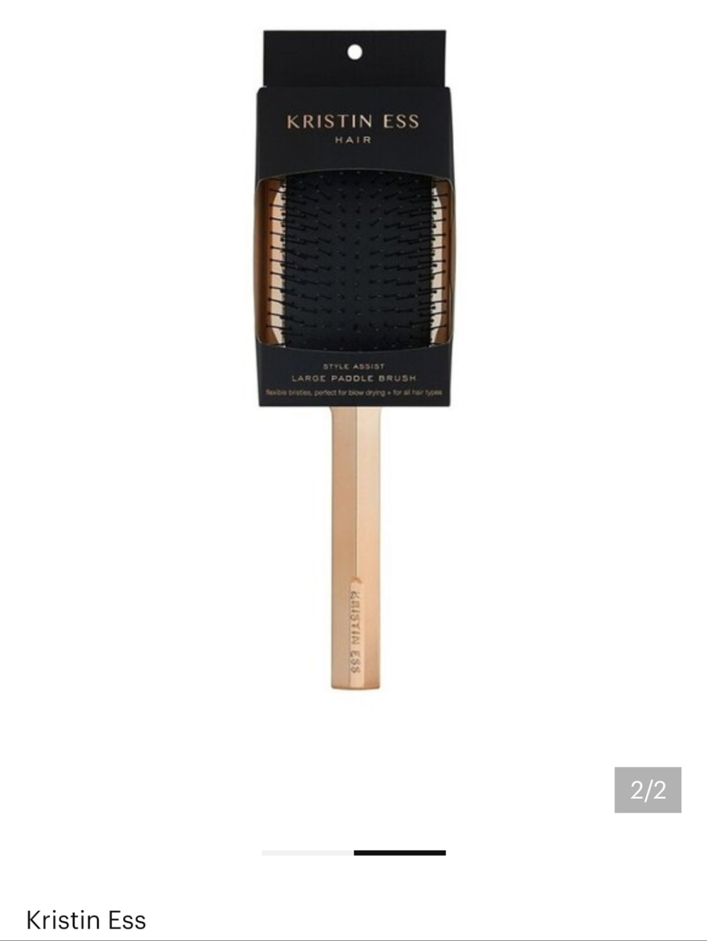 Kristin Ess Style Assist Hair Large Paddle Brush Hairbrush Professional Styling - Picture 2 of 10